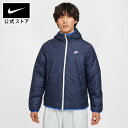 【クリアランス価格】ナイキ スポーツウェア Therma-FIT レガシー メンズ リバーシブル フーデッド ジャケット NIKE ライフスタイル ウェア トップス パーカー サステナビリティ Mens Sportswear 青 フード HO24