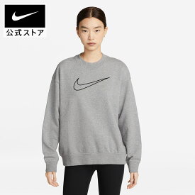 【Dri-FITウェア30%オフ/2BUY40%オフCPN対象 5.9 20:00〜5.13 23:59】ナイキ Dri-FIT ゲット フィット ウィメンズ グラフィック クルーネック スウェットシャツ NIKE ジム トレーニング ウェア トップス Dri-FIT Womens SP24 トレーナー 長袖 パーカー 春物
