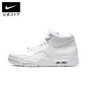【40%OFFクーポン対象 7.19 20:00〜7.26 1:59】ナイキ フライト レガシー メンズシューズ NIKE メンズ Mens スニーカー シューズ 靴 ミドルカット 軽量 レザー 白 オールホワイト 24cm-32cm SU24 通勤 ライフスタイルシューズ