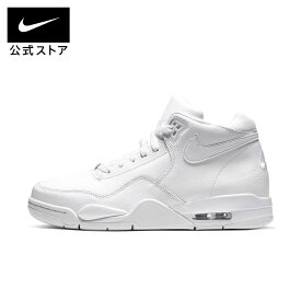 【40%OFFクーポン対象 7.19 20:00〜7.26 1:59】ナイキ フライト レガシー メンズシューズ NIKE メンズ Mens スニーカー シューズ 靴 ミドルカット 軽量 レザー 白 オールホワイト 24cm-32cm SU24 通勤 ライフスタイルシューズ