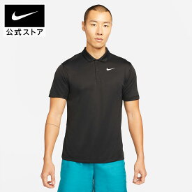 ナイキコート Dri-FIT メンズ テニスポロ NIKE メンズ トップス 半袖 テニスウェア ポロシャツ 運動 スポーツ テニス Dri-FIT 速乾性 快適 黒 ブラック XS-2XL dh0858-010 SU23
