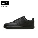 ナイキ コート ビジョン LOW ネクスト ネイチャー メンズシューズ NIKE メンズ シューズ スニーカー ローカット ライフスタイル カジュアル 親子コーデ 通勤 通学 通気性 快適 黒 ブラック 23cm-33cm dh2987-002 【Black_c】 ライフスタイルシューズ
