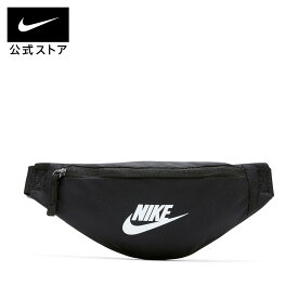 ナイキ ヘリテージ ウエストパック NIKE バッグ ボディバッグ ウエストポーチ アクセサリー メンズ レディース Sportswear ジッパー付きポケット 軽量 アウトドア 黒 ブラック