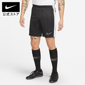 【40%OFFクーポン対象 9.19 20:00〜9.24 01:59】ナイキ Dri-FIT アカデミー メンズ サッカーショートパンツ NIKE SU23 teamsports サッカー ドライフィット 通気性 dv9743-010 部活 ウェア 黒 白 ギフト