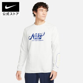 【クリアランス価格】ナイキ DF グラフィック フリース L/S クルー NIKE ジム ウェア トップス サステナビリティ Dri-FIT Mens S SP24 メンズ トレーナー 長袖 パーカー フィットネス 青 ギフト ランニング ライフスタイル 屋内 トレーニング