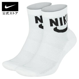 【40%OFFクーポン対象 8.4 20:00〜8.11 01:59】ナイキ ヘリテージ アンクル ソックス (2足) NIKE 靴下 メンズ アクセサリー sportsac sk0204-100 白 ギフト
