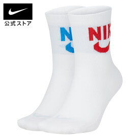 【ポイント10倍 5.18 0:00〜5.20 23:59】ナイキ ヘリテージ アンクル ソックス (2足) NIKE 靴下 メンズ アクセサリー sportsac sk0204-902 白 ギフト