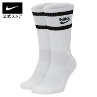 【40%OFFクーポン対象 7.13 12:00〜7.16 23:59】ナイキ ヘリテージ クルー ソックス (2足) NIKE 靴下 メ…