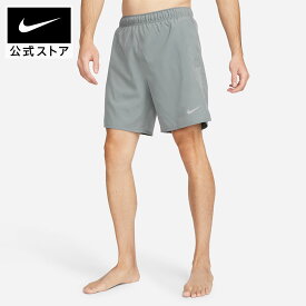 【40%OFFクーポン対象 12.12 13:00〜12.17 12:59】ナイキ Dri-FIT チャレンジャー メンズ 18cm バーサタイル ショートパンツ (インナー付き) NIKE ハーフパンツ 短パン グレー 灰色 ランニング ジム トレーニング 運動 軽量 速乾 FA25
