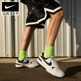 【期間限定価格 12.4 0:00〜12.11 1:59】ナイキ ガンマ フォース ウィメンズシューズ NIKE レディース スニーカー 靴 バスケ 耐久性 定番 万能性 快適 履き心地 通勤 通学 シンプル レザー dx9176-100 FA25