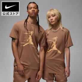 【2BUY15%OFFクーポン対象 8.12 13:00〜8.23 23:59】ジョーダン MVP メンズ ジャンプマン Tシャツ NIKE トップス 半袖 Jordan Jumpman プリント コットン100％ バスケ 普段着 カジュアル クルーネック 重ね着 ブラウン アースカラー FA25