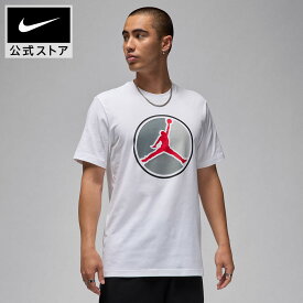 【40%OFFクーポン対象 11.4 0:00〜11.11 1:59】ジョーダン メンズ ジャンプマン Tシャツ NIKE mens トップス 半袖 Jordan Jumpman 白 ホワイト フロントプリント カジュアル コットン100％ 普段着 柔らか ドレープ感 FA25