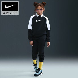 ナイキ YTH NSW DF トラックスーツ PK クルー NIKE キッズ 子供服 裏起毛 快適 保温性 フリース 速乾性 セットアップ 上下セット スポーツウェア ポケット 部屋着 130cm-170cm FA25