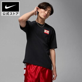 【期間限定価格 11.4 0:00〜11.11 1:59】ジョーダン BRAND AUTH JRDN S/S クルー NIKE メンズ 黒Tシャツ 半袖 JORDAN JumpMan バックプリント 胸元ワンポイント 綿100％ コットン USサイズ if5619-010 FA25