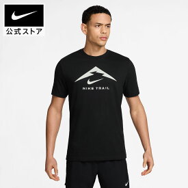 【期間限定価格 1.20 0:00〜1.23 12:59】ナイキ DF トレイル ロゴ S/S Tシャツ NIKE ブラック オシャレ カジュアル フィット アウトドア ウォーキング ジム フィットネス スポーツ 運動 散歩 速乾 快適 洗濯 fq3915-014 FA25