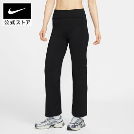 【20%OFFクーポン対象 2.10 20:00〜2.18 23:59】ナイキ ウィメンズ DF ワン HR FLDOVR パンツ NIKE レディースパンツ ハイウエスト ブーツカット Dri-Fit 速乾性 フィット感 快適 トレーニング ワークアウト fv7849-010 FA25