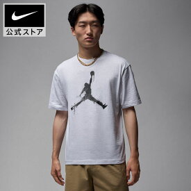 【春夏ウェア30%オフ/2BUY40%オフCPN対象 5.9 20:00〜5.13 23:59】ジョーダン BRK COL ジャンプマン S/S クルー NIKE メンズ トップス Tシャツ Jordan Jumpman プリント カジュアル 普段着 バスケ クルーネック 綿100％ 快適 着心地 FA25