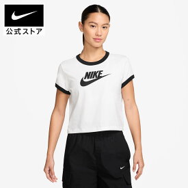 ナイキ ウィメンズ NSW リンガー VNTG RU S/S Tシャツ NIKE womens レディース ファッション 定番デザイン 半袖 普段着 日常着 カジュアル 休日スタイル ロゴ FA25