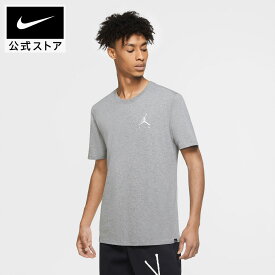 【40%OFFクーポン対象 9.19 20:00〜9.24 01:59】ジョーダン ジャンプマン エア メンズ Tシャツ NIKE メンズ 男性用 jumpman Air トップス スポーツウェア 半袖 刺繍ロゴT コットン100％ 綿 グレー 灰色 S-3XL FA26