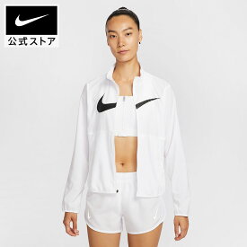 ナイキ ウィメンズ テンポ SWSH HBR DF ジャケット NIKE レディース 上着 長距離 マラソン ロゴ ポケット シンプル Dri-Fit 白 ホワイト XS-2XL ランニング 屋内 トレーニング FA26