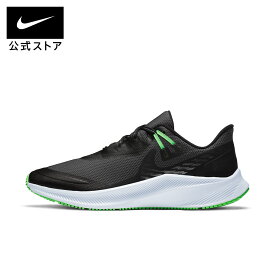 【クリアランス価格】ナイキ クエスト 3 シールド メンズ 悪天候対応 ロード ランニングシューズ NIKE シューズ Mens 黒 スタイリッシュ メッシュ 通気 快適 軽量 撥水 クッション性 運動 公式 ギフト HO24 ランニング 屋内 トレーニング 【Black_c】