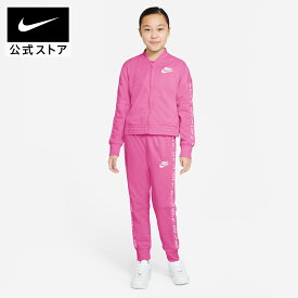 【期間限定価格 7.4 20:00〜7.11 1:59】ナイキ スポーツウェア ジュニアトラックスーツ NIKE ウェア キッズ Kids 子供 運動 スポーツ 長袖 ロングパンツ 軽量 部活 ウォーキング ランニング トレーニングウェア ピンク セットアップ HO24