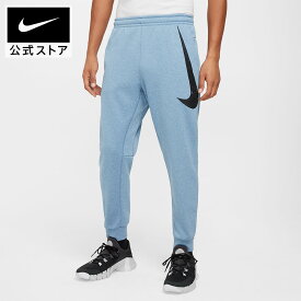 【40%OFFクーポン対象 12.12 13:00〜12.17 12:59】ナイキ メンズ Therma-FIT フィットネスパンツ NIKE ウェア ズボン クロップ丈 青 ポケット 起毛 ロゴ プリント スポーツ 運動 トレーニング 公式 HO24