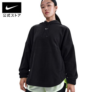 【50%OFFクーポン対象 10.28 0:00〜10.31 23:59】ナイキ ウィメンズ ワン TF ポーラー プルオーバー L/S フーディ NIKE レディース トップス パーカー フリース 起毛加工 オーバーサイズ 軽量 普段着 部
