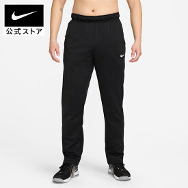 【2BUY30%OFFクーポン対象 2.10 20:00〜2.18 23:59】ナイキ Therma-FIT メンズ フィットネスパンツ NIKE mens ボトムス ロングパンツ 長ズボン ジム トレーニング ワークアウト フリース素材 体温調節 フィット感 黒 ブラック S-3XL HO25 起毛