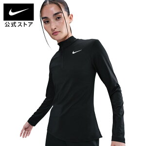ナイキ ウィメンズ DF UV VCTRY ハーフジップ L/S トップ NIKE レディース トップス ゴルフウェア ハーフジップ Dri-Fit 速乾性 快適 UV対策 紫外線対策 胸元ワンポイント XS-2XL HO25