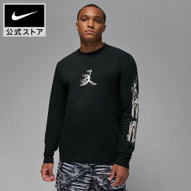 【期間限定価格 3.4 20:00〜3.11 1:59】ジョーダン DF SPRT GFX L/S クルー NIKE メンズ トップス ロングTシャツ ロンT ロングスリーブ クルーネック ライフスタイル Jordan JumpMan Dri-Fit 速乾 快適 S-3XL HO25