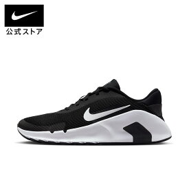 ナイキ フレックス トレイン NIKE メンズ シューズ 運動靴 ジム トレーニング メッシュ素材 軽量 通気性 サポート性 柔軟性 着脱簡単 安定性 黒 ブラック 24cm-32cm HV9972-003 HO25 【Black_c】