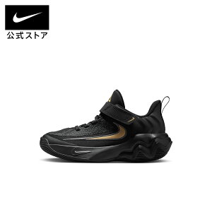 �i�C�L ���j�X �C���[�^���e�B 4 PS NIKE �L�b�Y �q�ǂ� �W���j�A �V���[�Y �^���C �o�b�V�� �o�X�P�b�g�{�[�� ���E�ȒP �X�g���b�v ���� �� �u���b�N 16.5cm-22cm IH7665-005 HO25 �yBlack_c�z