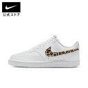 ナイキ ウィメンズ コ ート ビジョン LO SE NIKE レディース シューズ スニーカー 靴 ヒョウ柄 アニマル柄 レオパード柄 豹柄 ローカット 白 ホワイト 22cm-29cm IM7646-100 HO25