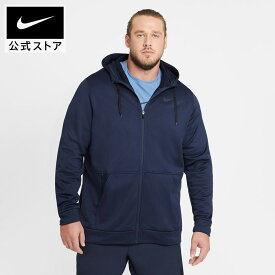 【40%OFFクーポン対象 11.12 10:00〜11.18 23:59】ナイキ サーマ メンズ フルジップ トレーニングパーカー NIKE mens アウター 羽織 フーディ 断熱性 速乾 ジム フィットネス ヨガ 体温調節 Dri-fit ドライフィット S-3XL HO25