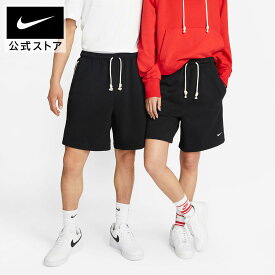 【40%OFF/10%OFFクーポン対象 6.4 20:00〜6.6 23:59】ナイキ DF SI FLC 8IN ショート NIKE メンズ ボトムス ショートパンツ ハーフパンツ バスパン バスケ Dri-fit フレンチテリー素材 チャック付きポケット 部活 黒 ブラック S-3XL HO25