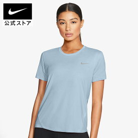 【50%OFFクーポン対象 1.9 20:00〜1.16 1:59】ナイキ マイラー ウィメンズ ショートスリーブ ランニングトップ NIKE ウェア トップス 半袖 スポーツ 通気 快適 伸縮 メッシュ ランニング ジョギング ウォーキング ジム 軽量 公式 ギフト SP25