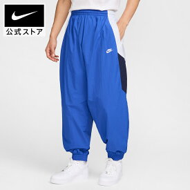 【期間限定価格 11.12 10:00〜11.27 1:59】ナイキ クラブ メンズ オーバーサイズド ウーブン トラックパンツ NIKE ウェア ボトムス 軽量 スポーツ オーバーサイズ 快適 ロゴ 刺繍 ポケット 公式 ギフト SP25