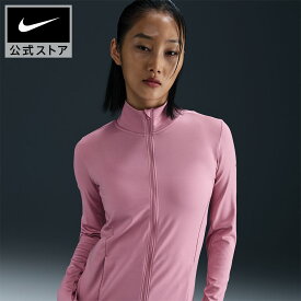 【3000円OFFクーポン対象 3.9 12:00〜3.11 1:59】ナイキ ウィメンズ ワン フルジップ ミッドレイヤー L/S トップ NIKE レディース トップス ウェア ジャージ 長袖 トレーニング ジム 運動 サムホール Dri-fit 速乾 ピンク XS-2XL SP26 バレンタイン