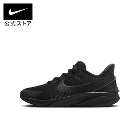 【40%OFFクーポン対象 7.4 20:00〜7.11 1:59】ナイキ スター ランナー 4 NN GS NIKE ジュニア キッズ シューズ 子供靴 通学 着脱簡単 黒 ブラック 22.5cm-25cm dx7615-002 SP26 ランニング ライフスタイル トレーニング 【Black_c】