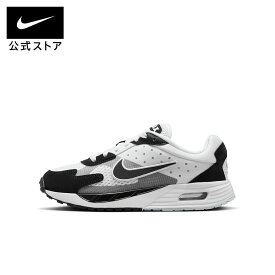 【30%OFFクーポン対象 6.12 0:00〜6.17 23:59】ナイキ エアマックス ソロ GS NIKE キッズ ジュニア 子供靴 エアマックス Air Max スニーカー シンプル ローカット 通学 日常使い モノトーン 白 20cm-25cm fv6367-101 SP26