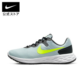 【50%OFFクーポン対象 8.4 20:00〜8.5 23:59】ナイキ レボリューション 6 NN NIKE メンズ シューズ 靴 ランニング ジム ジョギング 通勤 通学 部活 スポーツ 運動 陸上 快適 履き心地 クッション性 通気性 柔軟性 公式 ギフト SU25