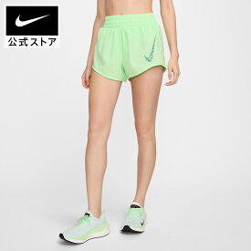 【50%OFFクーポン対象 7.18 0:00〜7.20 23:59】ナイキ ワン ウィメンズ Dri-FIT ミッドライズ 8cm ショートパンツ (インナー付き) NIKE NIKE スポーツウェア ボトムス 速乾 軽量 伸縮 Dri-FIT ジョギング 運動 ジム 公式 ギフト SU25