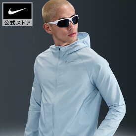 【50%OFFクーポン対象 8.4 20:00〜8.5 23:59】ナイキ エッセンシャル メンズ フーデッド ランニングジャケット NIKE ウェア アウター ジャケット パーカー 撥水 軽量 ランニング 長距離 陸上 部活 フード ポケット 公式 ギフト SU25