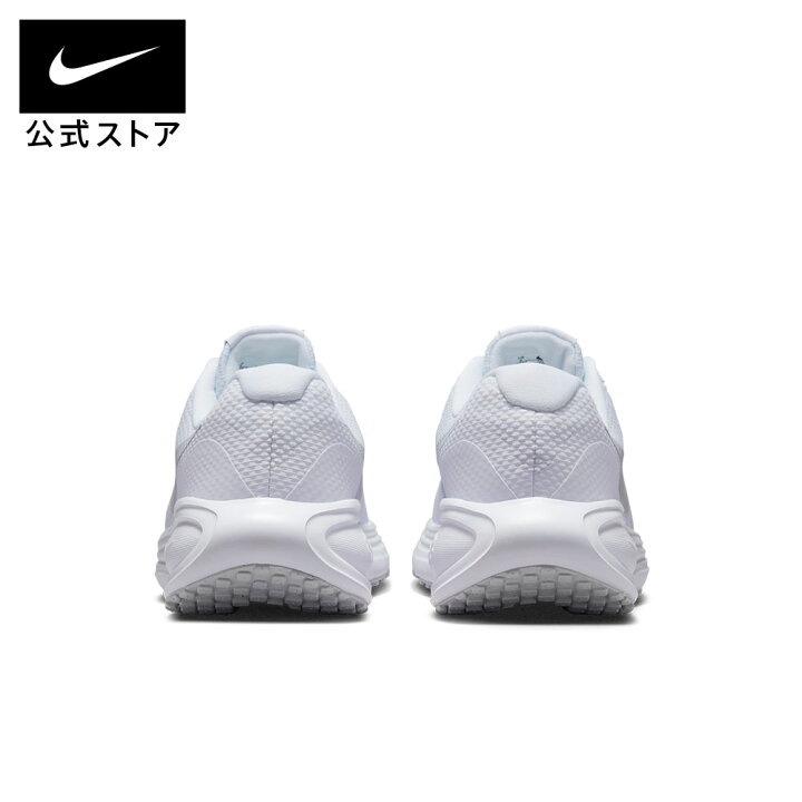 ナイキ ウィメンズ レボリューション 8 NIKE レディース スポーツシューズ 運動靴 ジョギング 陸上 部活 体力づくり 通勤 通学 メッシュ 着脱簡単 白 ホワイト 22cm-29cm hj8485-101 SU25 親子コーデ ランニング 屋内 トレーニング 母の日 NIKE 公式 店
