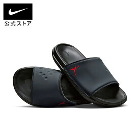 【50%OFFクーポン対象 9.19 20:00〜9.24 01:59】ジョーダン プレイ スライド NIKE メンズ スポーティー サンダル Jordan JumpMan シンプル ワンポイントロゴ 合成皮革 黒 ブラック 25cm-32cm DC9835-061 SU26