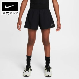 【40%OFF/2BUY10%OFFクーポン対象 6.7 12:00〜6.8 23:59】ナイキ YTH ガールズ DF W FM SPORT ショート NIKE キッズ 子ども 子供服 ボトムス ショートパンツ 短パン 部活 運動 体育 通学 Dri-FIT 速乾 耐久性 黒 ブラック 130cm-170cm SU26