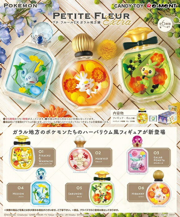 リーメント ポケットモンスター Petite Fleur Ex ガラル地方編 食玩 6個入り Box 21年10月25日発売 Product Details Japanese Proxy Shopping Service From Japan