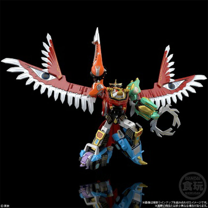 バンダイ DX 超合金 百獣合体 ガオイカロス ＋ おまけ ガオの宝珠 8体 