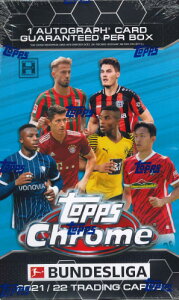 SOCCER 2021-22 TOPPS CHROME BUNDESLIGA HOBBY BOX�i���������j 2022�N7��29������